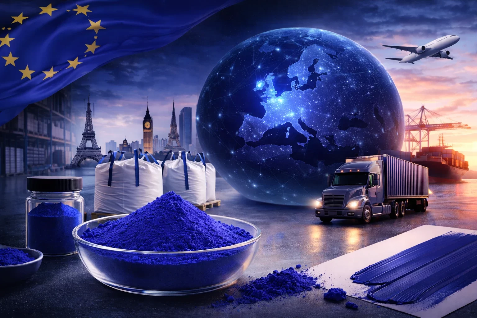 Industrial Pigments for European Manufacturers