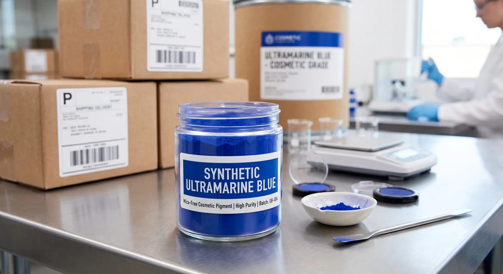 mica-free cosmetic pigments
