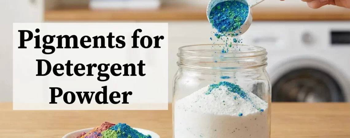 pigment for detergent powder